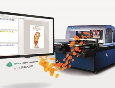 DigitalerTextildruck: ColorGATE RIP-Lösung wird auf Kornit-Systeme zugeschnitten