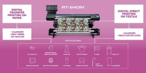 Roland DG: Neuer Multifunktions-Thermo-Sublimationsdrucker Texart RT-640M