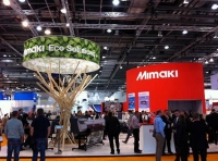 Mimaki: Textile printing drew special attention and recognition