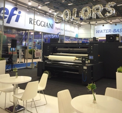 EFI präsentiert neuen Reggiani-Textildrucker COLORS