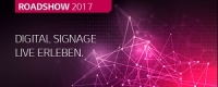 LG/COMM-TEC/ONELAN: Digital Signage Roadshow im April/Mai 2017