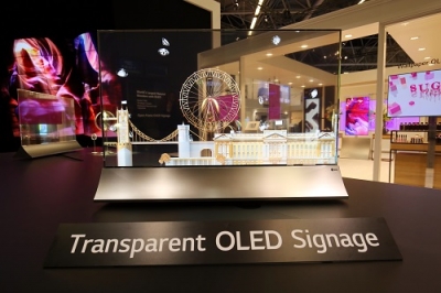 LG zeigte Digital Signage Lösungen für unterschiedliche Branchen