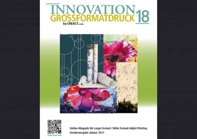 Digitaler Textildruck: Innovation Großformatdruck 18 ist online